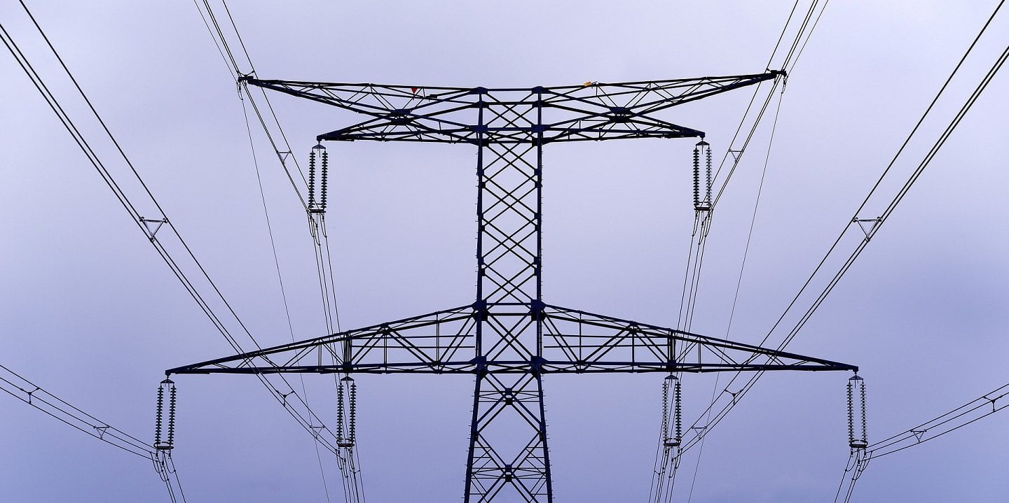 electric poles and wires
