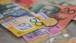 Australian dollar notes and coins