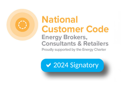National Customer Code Logo - Energy Brokers, Consultants and Retailers